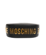 LOVE MOSCHINO GIANT Geantă mică de umăr negru - Genți femei - 5