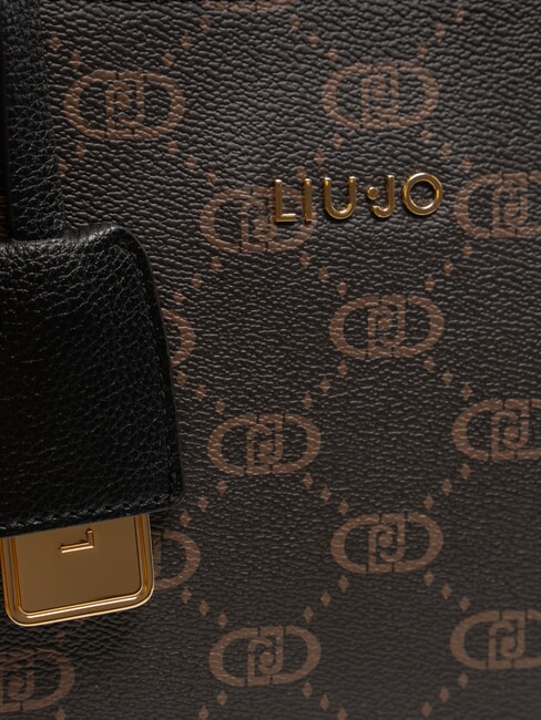 RIDHI Geantă medie tote BLACK - Genți femei