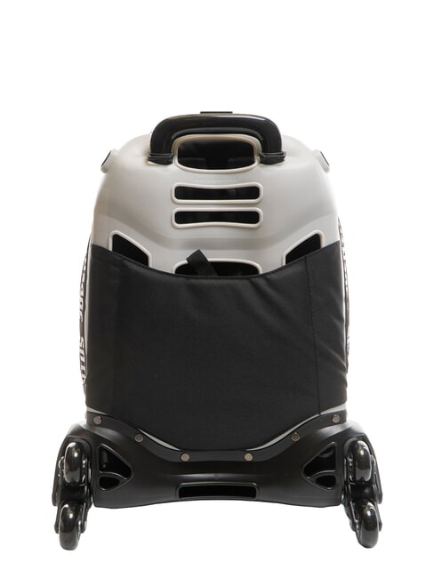 MAGIC GOAL Rucsac detașabil cu 3 roți STRIPE BLACK / WHITE - Rucsacuri cu role