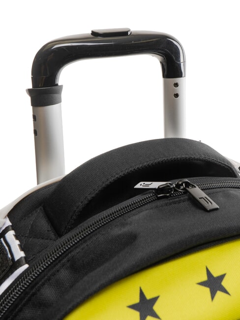 MAGIC GOAL Rucsac detașabil cu 3 roți STRIPE BLACK / WHITE - Rucsacuri cu role