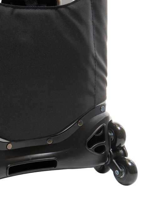 MAGIC GOAL Rucsac detașabil cu 3 roți STRIPE BLACK / WHITE - Rucsacuri cu role