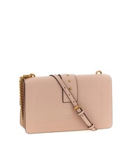 PINKO LOVE ONE CLASSIC Geantă de umăr din piele cu clapă - Genți femei