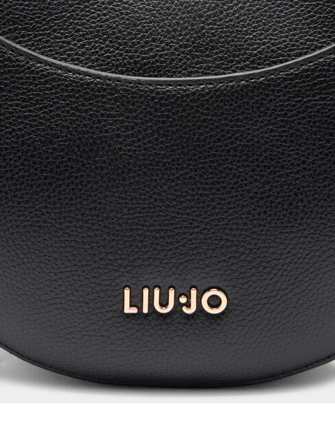 CIRRY Geantă de umăr medie cu ciucure BLACK - Genți femei