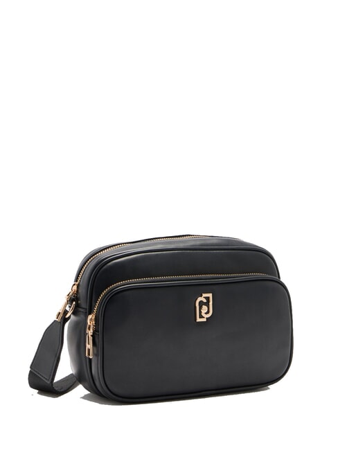 ACHALA Geantă medie de umăr pentru cameră foto BLACK - Genți femei