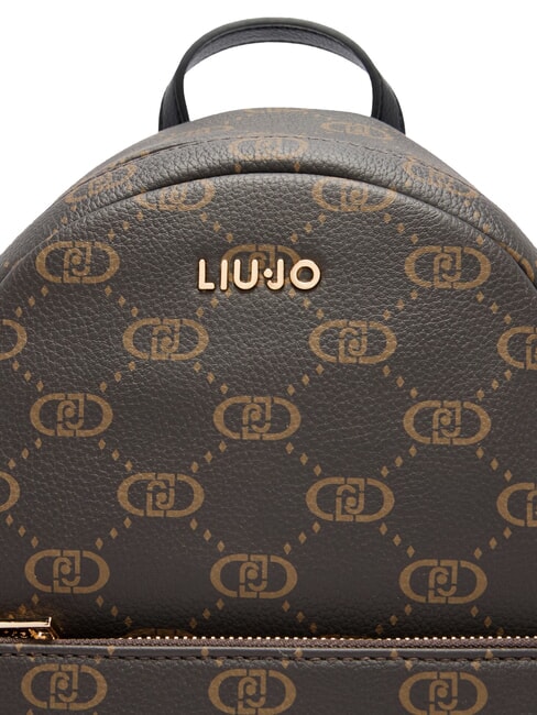 CIRRY Rucsac mediu cu logo integral BLACK - Genți femei