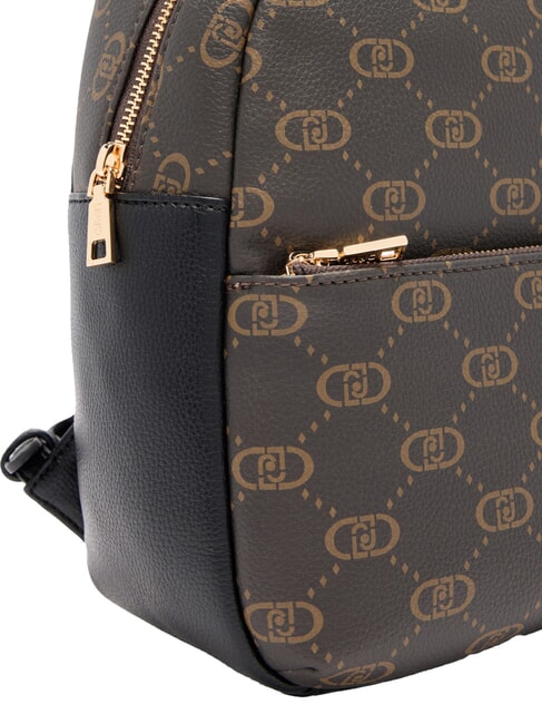 CIRRY Rucsac mediu cu logo integral BLACK - Genți femei