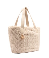 LIUJO VERRY Geantă hobo mare de pluș NEUTRU - Genți femei - 2