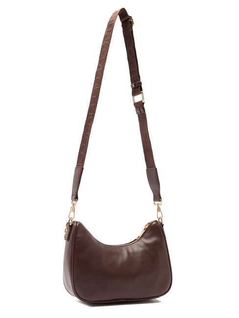ACHALA Geantă mică cu lanț și husă maro deschis - Genți femei