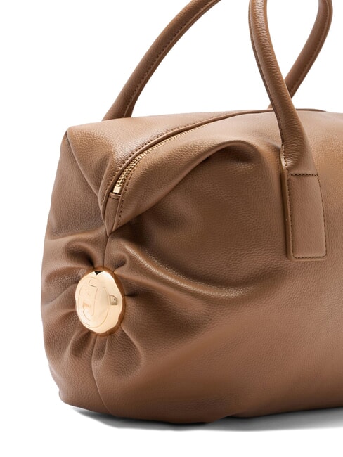 AMELIE Geantă mare de portbagaj cu farmec piele de căprioară - Genți femei