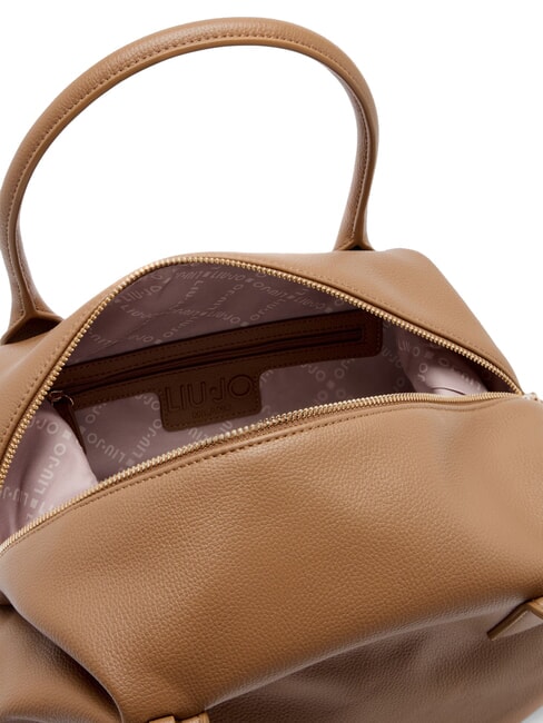 AMELIE Geantă mare de portbagaj cu farmec piele de căprioară - Genți femei