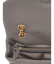 PINKO CLASSIC LOVE PUFF Geanta din piele Nappa gri asfalt 1 - goluri antice - Genți femei - 4