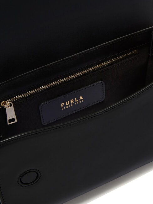 URBAN Geantă mică de umăr din piele negru - Genți femei