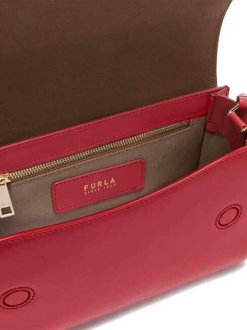 URBAN Geantă mică de umăr din piele lac - Genți femei