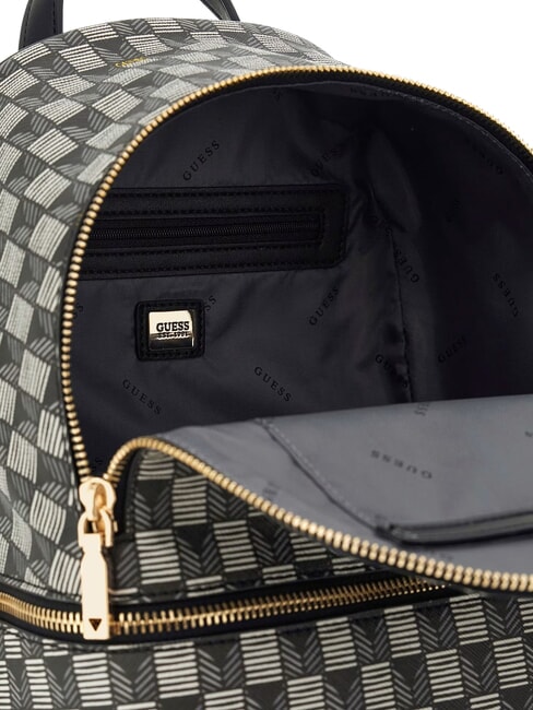 FOLLIE Rucsac cu imprimeu Jet Set Logo logo negru - Genți femei