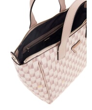 GUESS FOLLIE Geantă tote cu imprimeu Jet Set Logo logo-ul blush - Genți femei - 3