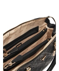 GUESS ADELASIA Geantă de mână cu curea de umăr BLACK - Genți femei - 5