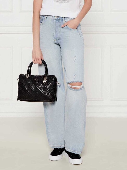 ADELASIA Geantă de mână cu curea de umăr BLACK - Genți femei