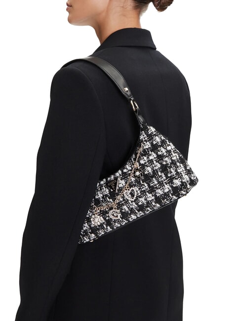 EVERLEE Geantă din material jacquard cu farmec multicolor - Genți femei