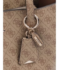 GUESS MERIDIAN 2 Geantă de umăr LOGO LAPTE - Genți femei - 3