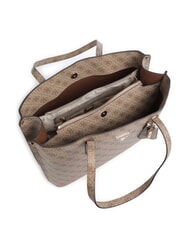 GUESS MERIDIAN 2 Geantă de umăr LOGO LAPTE - Genți femei - 4