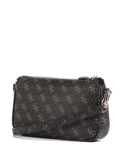 NOELLE 2 Geantă de umăr 2 în 1 cu logo 4G maro - Genți femei