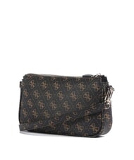 GUESS NOELLE 2 Geantă de umăr 2 în 1 cu logo 4G maro - Genți femei - 3