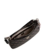 GUESS NOELLE 2 Geantă de umăr cu logo 4G maro - Genți femei - 5