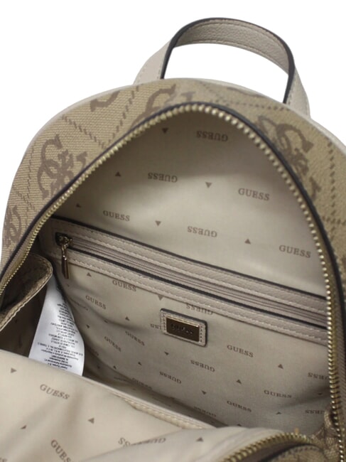 MANHATTAN 2 Rucsac mare cu imprimeu de logo LOGO LAPTE - Genți femei