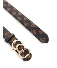 GUESS 4G LOGO PEONY Curea cu cataramă cu logo Vikky mare roo tote bag mochalog - Curele - 3