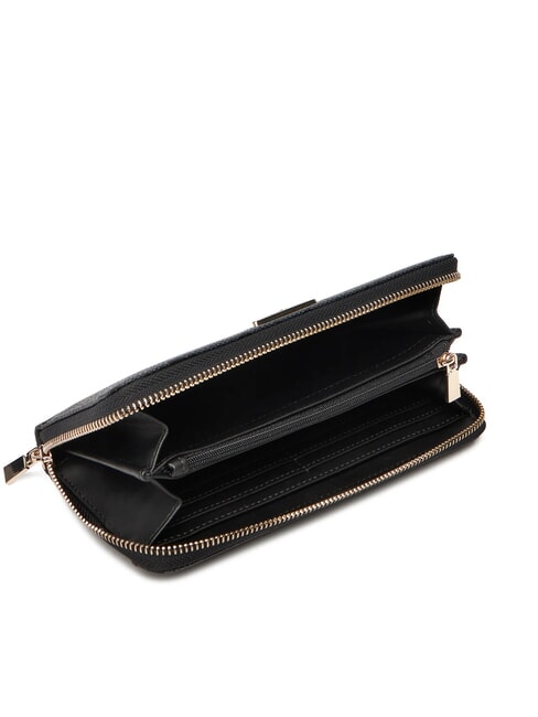 LAUREL 2 Portofel mare cu fermoar geanta viking mare roo coalog - Portofele femei