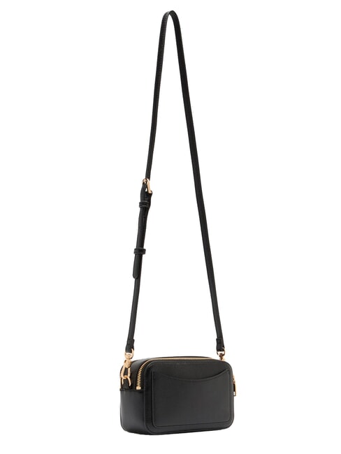 RIDHI Geantă mică pentru cameră cu 2 fermoare BLACK - Genți femei