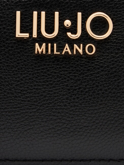 RIDHI Geantă mică pentru cameră cu 2 fermoare BLACK - Genți femei