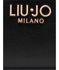 LIUJO RIDHI Geantă mică pentru cameră cu 2 fermoare BLACK - Genți femei - 4