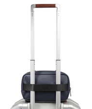 PIQUADRO CORNER SPECIALE GOMMATO Trusă cosmetică hidrofugă albastru - Truse de toaletă - 5