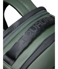 PIQUADRO CORNER SPECIALE GOMMATO  Rucsac pentru laptop de 14", extensibil VERDE - Rucsacuri pentru laptop - 4