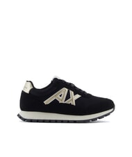 ARMANI EXCHANGE DROP MICROSUEDE Teniși cu logo lateral - Pantofi femei