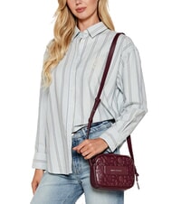 ARMANI EXCHANGE LIZ PEBBLE Geantă foto cu logo &icirc;n relief canelură - Genți femei - 6