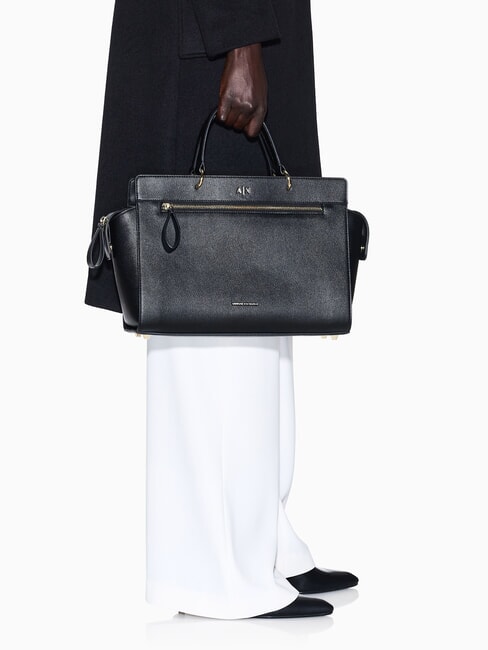 DIANE Geantă de mână cu curea de umăr negru - Genți femei