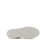 ARMANI EXCHANGE KURT MINI-TUMBLED Adidași cu talpă înaltă aproape alb - Pantofi femei - 6