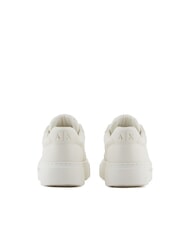 ARMANI EXCHANGE KURT MINI-TUMBLED Adidași cu talpă înaltă aproape alb - Pantofi femei - 5