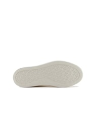 ARMANI EXCHANGE JANE Teniși cu platformă alb-gălbui + auriu pal - Pantofi femei - 6