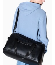 ARMANI EXCHANGE CEDRIC Geantă mare de voiaj cu curea de umăr negru/negru - Genți de voiaj - 7