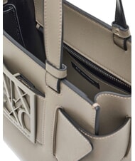 ARMANI EXCHANGE SUSIE Geantă de mână, cu curea de umăr biban brun - Genți femei - 7