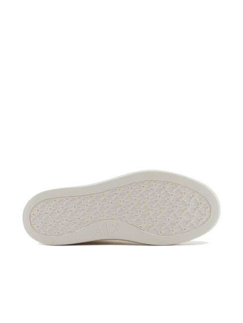 JANE Teniși cu platformă alb-gălbui + auriu pal - Pantofi femei