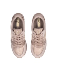 LIUJO MAXI WONDER 91 Teniși cu platformă și inserții din piele lăcuită neutru - Pantofi femei - 4