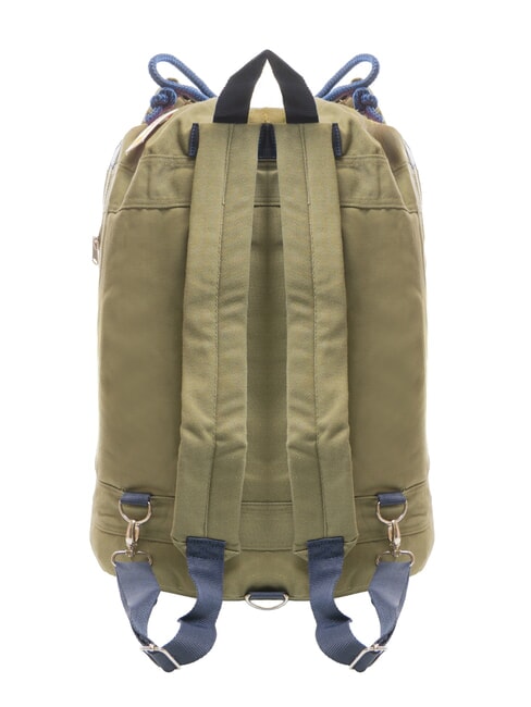 CABARDINE Geantă de plajă din bumbac armată întunecată - Genți femei