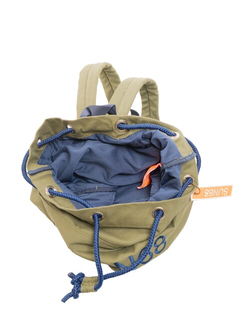 CABARDINE Geantă de plajă din bumbac armată întunecată - Genți femei