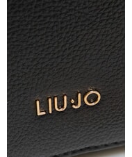 LIUJO CALIWEN Geantă cu curea de umăr cu lanț BLACK - Genți femei - 3