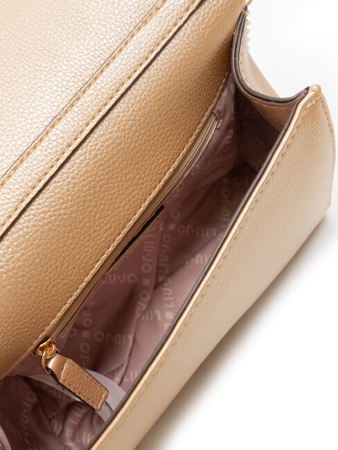 CALIWEN Geantă cu curea de umăr cu lanț Lumina / Aur - Genți femei