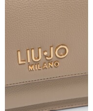 LIUJO CALIWEN Geantă mică de umăr cu clapă taupe de deșert - Genți femei - 3